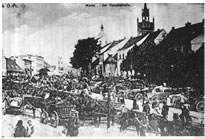 Zdjęcie miasta z XIX wieku